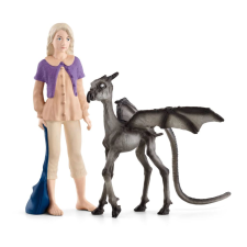 Schleich Harry Potter - Luna Lovegood és bébi thesztrál (42636) (Schleich42636) játékfigura
