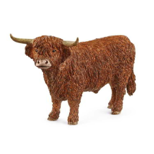 Schleich : Hochland Bulle szarvasmarha figura (13919) játékfigura