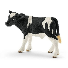 Schleich Holstein borjú (13798) játékfigura