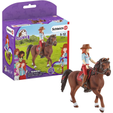 Schleich Horse Club Hannah & Cayenne figurák (42539) (sch42539) játékfigura
