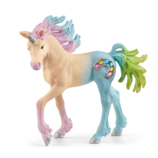 Schleich mályvacukor unikornis csikó (70724) (sch70724) játékfigura