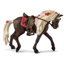 Schleich Mare Sziklás-hegy - lovasbemutató játékfigura