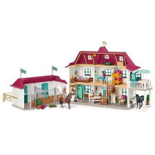 Schleich Nagy ház istállóval, kiegészítőkkel és mozgatható figurákkal 42551 játékfigura