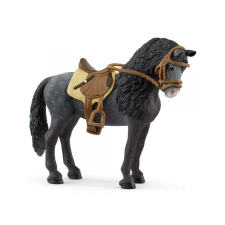 Schleich: Pura Raza Spanyol kanca nyereggel ló figura (42708) játékfigura