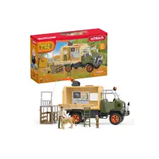 Schleich Schleich Állatmentő nagy teherautó játékfigura