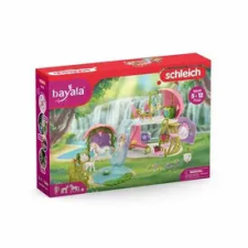 Schleich Schleich Csillogó virágház unikornisokkal tengerrel és istállóval játékfigura