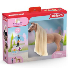 Schleich Schleich Horse Club: Kezdő készlet - Kim és Caramelo 42585 játékfigura
