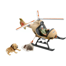Schleich WILD LIFE Animal rescue helicopter játékfigura