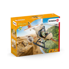 Schleich WILD LIFE Animal rescue helicopter (42476) helikopter és repülő