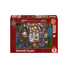 Schmidt 1000 db-os puzzle - Afternoon Tea with Cats, Brigid Ashwood (59990) puzzle, kirakós