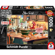 Schmidt 1000 db-os puzzle - At the kitchen table (59919) puzzle, kirakós