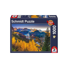 Schmidt 1000 db-os puzzle - Autumn Neuschwanstein (57390) puzzle, kirakós