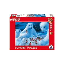 Schmidt 1000 db-os puzzle - Coca Cola - Polar bears (59913) puzzle, kirakós