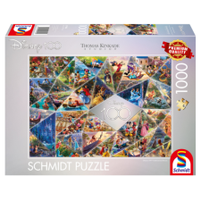 Schmidt 1000 db-os puzzle - Disney - 100 éves évforduló ünneplése - Mozaik, Thomas Kinkade (57596) puzzle, kirakós