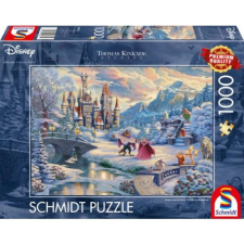 Schmidt 1000 db-os puzzle - Disney Beauty and the Beast‘s Winter Enchantment (59671) puzzle, kirakós