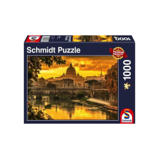 Schmidt 1000 db-os puzzle - Golden light over Rome (58393) puzzle, kirakós