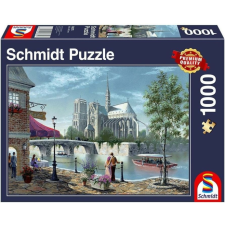 Schmidt 1000 db-os puzzle - Notre Dame, Paris (58375) puzzle, kirakós