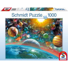 Schmidt 1000 db-os puzzle - Outer Space SÉRÜLT DOBOZOS puzzle, kirakós