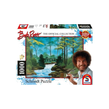Schmidt 1000 db-os puzzle - Remote Bridge, Bob Ross (57536) puzzle, kirakós