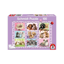 Schmidt 100 db-os puzzle - My Animal Friends (56268) puzzle, kirakós