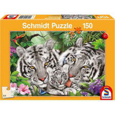 Schmidt 150 db-os puzzle - Tiger Family (56420) puzzle, kirakós