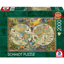Schmidt 2000 db-os puzzle - Creatures of the Earth puzzle, kirakós