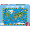 Schmidt 56118 Legyűgöző világunk 200db-os puzzle