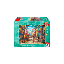 Schmidt 6000 db-os puzzle - Disney - Mickey and Minnie in Mexico, Thomas Kinkade puzzle, kirakós