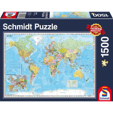 Schmidt A világ - 1500 darabos puzzle (58289) puzzle, kirakós