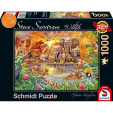 Schmidt African Wildlife puzzle (59982) (SC59982) puzzle, kirakós