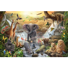 Schmidt Afrika állatai puzzle 60 darabos - SCHMIDT puzzle, kirakós