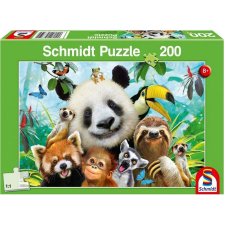 Schmidt Állati mulatság! 200 db-os puzzle (56359) (SC19149-184) - Kirakós, Puzzle puzzle, kirakós