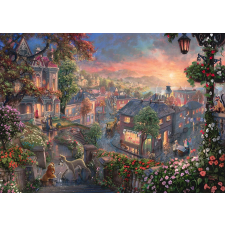 Schmidt Disney Lady és a Tramp 1000 darabos puzzle SCHMIDT-től puzzle, kirakós