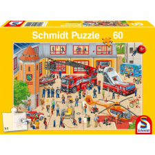 Schmidt Gyereknap a tűzoltó állomáson 60 db-os puzzle puzzle, kirakós