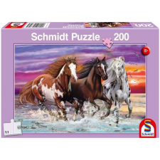 Schmidt Három vadló, 200 db-os puzzle (56356) (SC56356) - Kirakós, Puzzle puzzle, kirakós