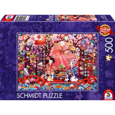 Schmidt Japán Tea Ceremónia 500 darabos puzzle (59712) puzzle, kirakós