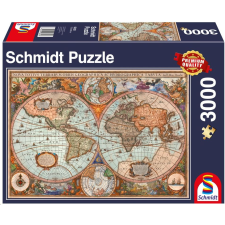 Schmidt Ókori világ térkép, 3000 db-os kirakós (58328, 18501-182) (58328, 18501-182) - Kirakós, Puzzle puzzle, kirakós
