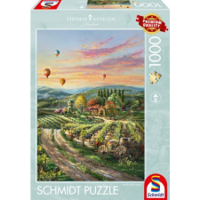 Schmidt Peaceful Valley Vineyard, 1000 db puzzle (20357-182) (20357-182) puzzle, kirakós