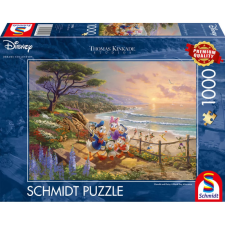 Schmidt Puzzle 1000 db-os -Disney, Donald &amp; Daisy - Thomas Kinkade - Schmidt 59951 puzzle, kirakós