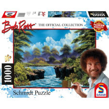 Schmidt Puzzle játék 1000 darabos Bob Ross - Waterfall in the glade puzzle, kirakós