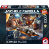 Schmidt Puzzle játék 1000 darabos Michele Farella Galaktikus varázs: Súlytalanság az űrben
