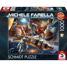 Schmidt Puzzle játék 1000 darabos Michele Farella Galaktikus varázs: Súlytalanság az űrben puzzle, kirakós