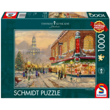 Schmidt Puzzle játék 1000 darabos Thomas Kinkade A Christmas wish puzzle, kirakós