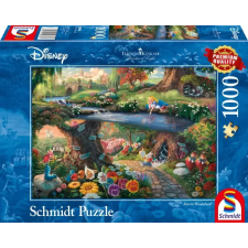 Schmidt Puzzle játék 1000 darabos Thomas Kinkade Disney Alice csodaországban puzzle, kirakós