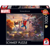 Schmidt Puzzle játék 1000 darabos Thomas Kinkade Studios Pókember és barátai - A végső szövetség