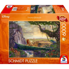 Schmidt Puzzle játék 6000 darabos Thomas Kinkade Disney Az oroszlánkirály puzzle, kirakós