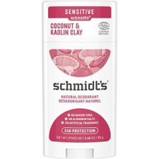 Schmidt's Sensitive Kókusz + Kaolin agyag Dezodor stift 58 ml dezodor