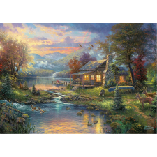 Schmidt Schmidt puzzle fém dobozban - Természet paradicsoma 500 darab puzzle, kirakós