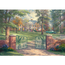 Schmidt Schmidt puzzle graceland 50. évforduló 1000 darab puzzle, kirakós