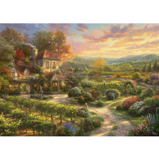 Schmidt Schmidt puzzle Szőlőskert ház 2000 darabos puzzle, kirakós